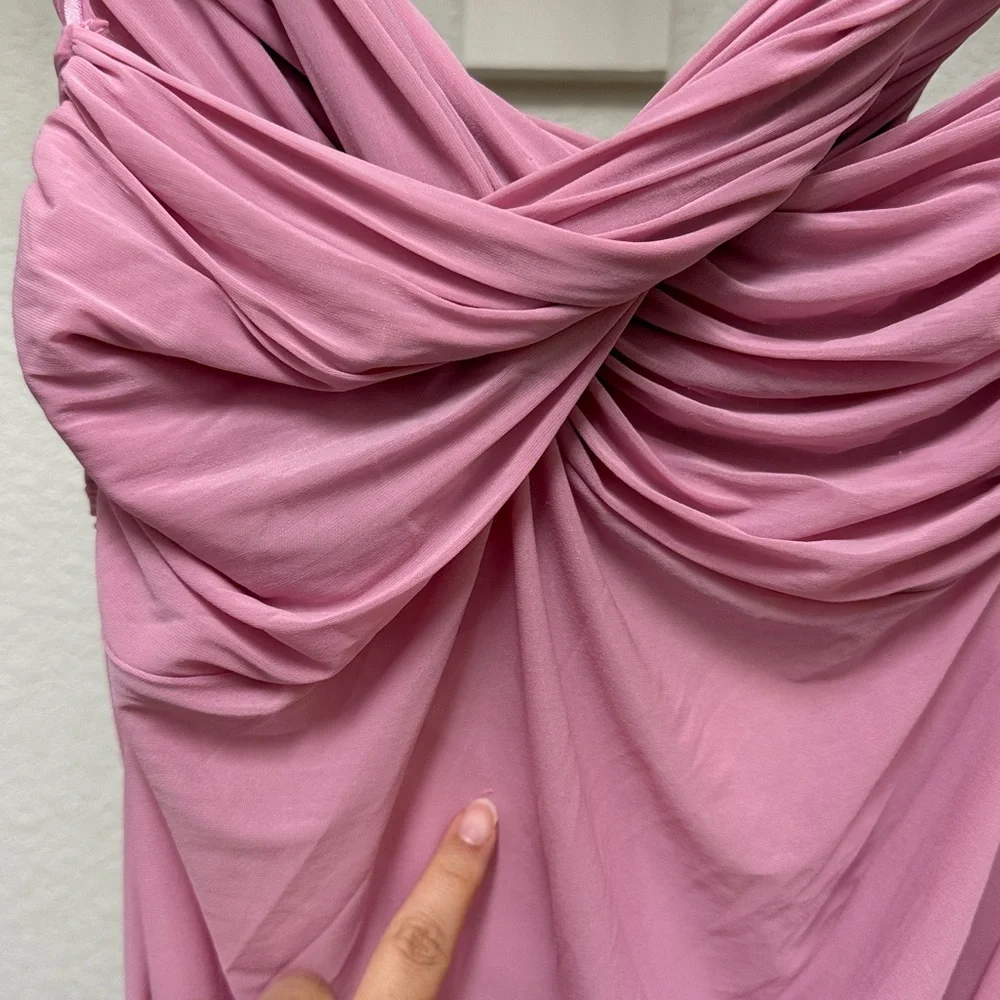 Ronny Kobo Izel Dress in Carnation - Picture 10 of 15